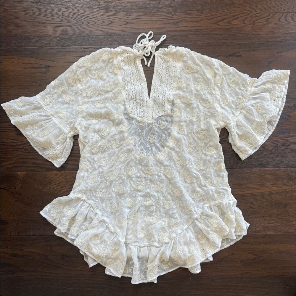Anthropologie swim coverup